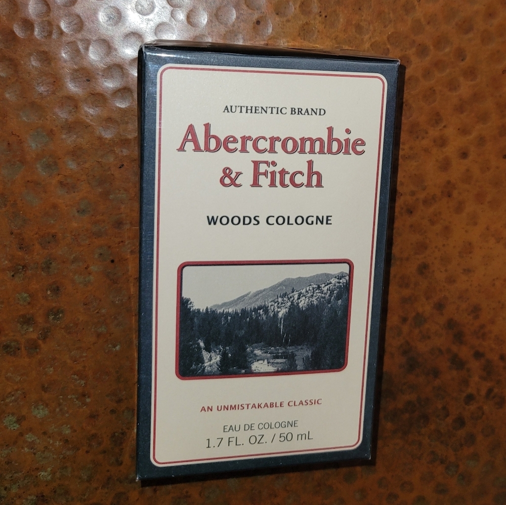 Brand New Factory Sealed Abercrombie & Fitch Spray Cologne 1.7 oz bottle